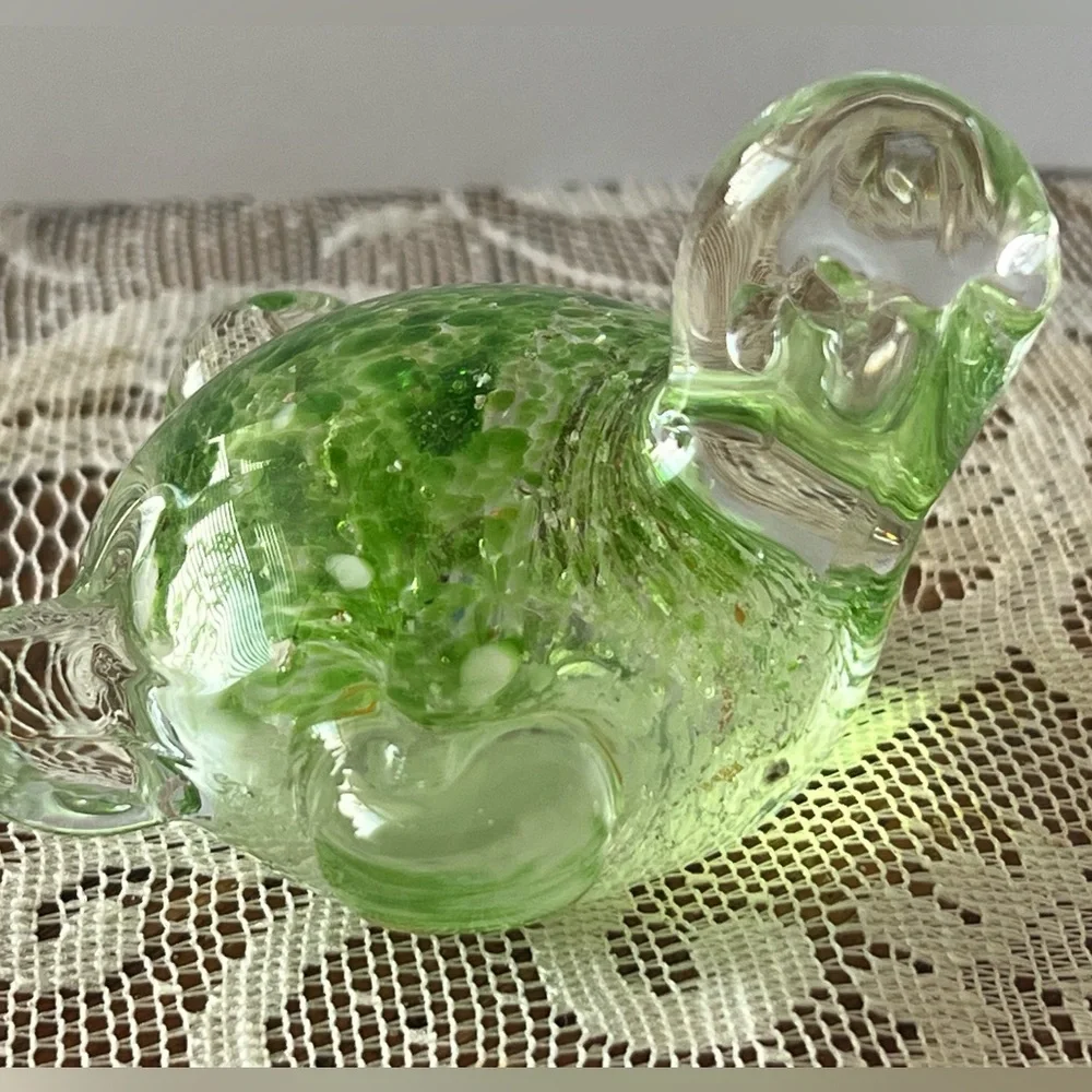 💖 Artisan Handblown Glass Turtle & Duck